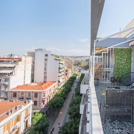 Daphne By Halu! : Downtown Family Penthouse Lägenhet Thessaloníki Exteriör bild