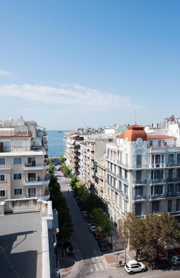 Daphne By Halu! : Downtown Family Penthouse Lägenhet Thessaloníki Exteriör bild