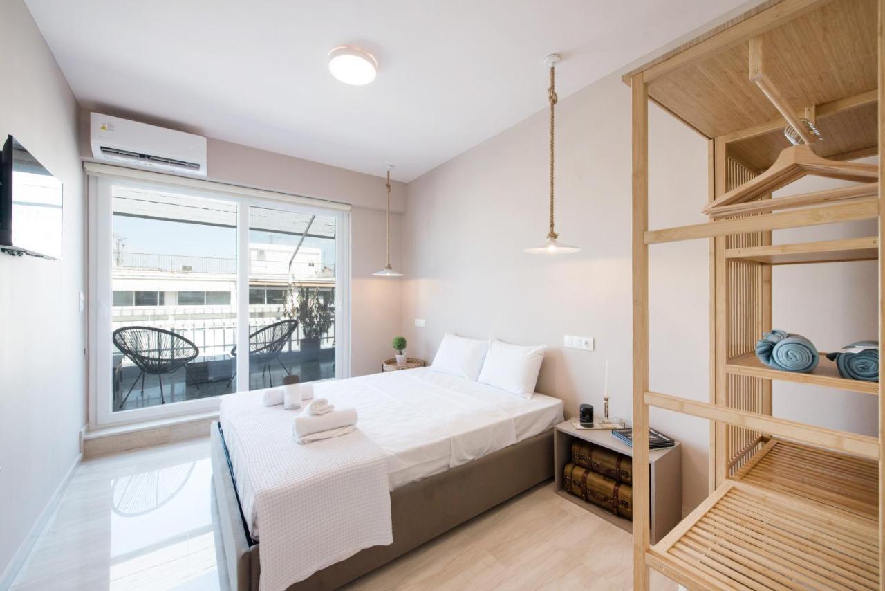 Daphne By Halu! : Downtown Family Penthouse Lägenhet Thessaloníki Exteriör bild